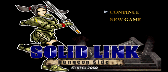 Solid Link - Dungeon Side Title Screen